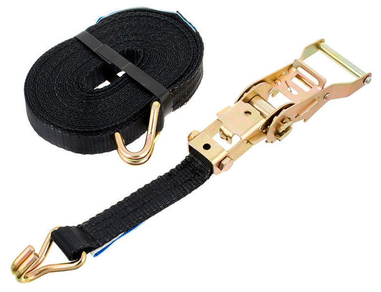 Stairville Ratchet Hook Strap 25mm x 8m T