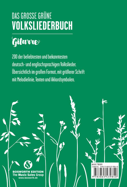 Bosworth Das Volksliederbuch Gitarre