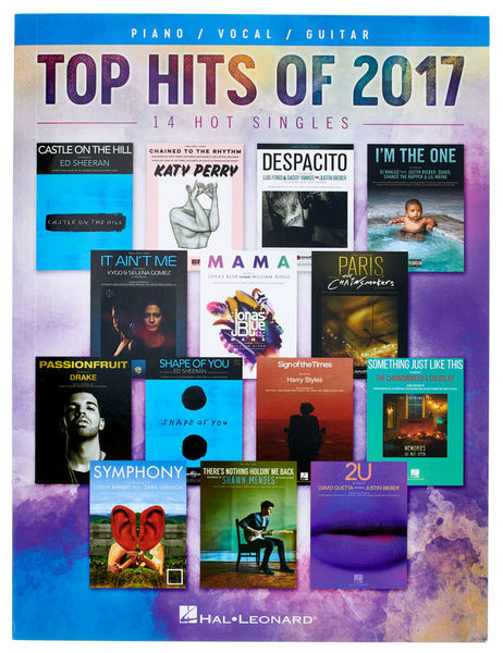 Hal Leonard Top Hits Of 2017 PVG
