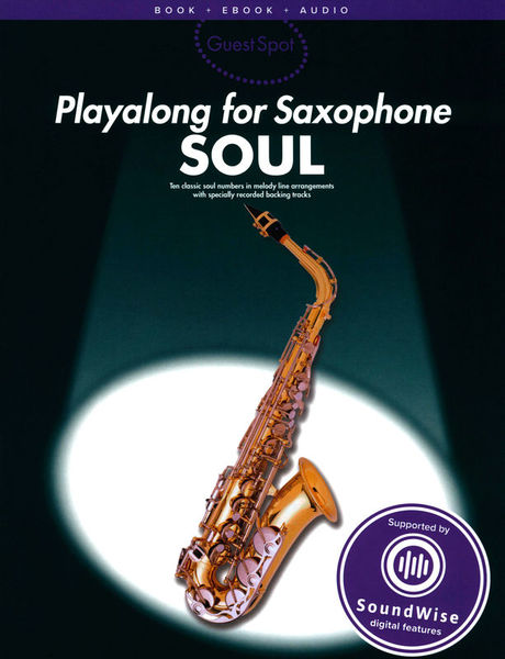 Wise Publications Playalong For Saxophone Soul