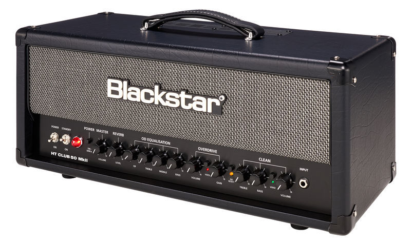 La tête d'ampli pour guitare électrique Blackstar HT CLUB 50 Head MkII | Test, Avis & Comparatif