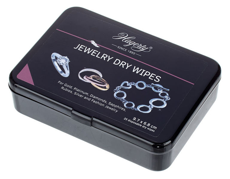 Hagerty Jewel Dry Wipes 25 pcs