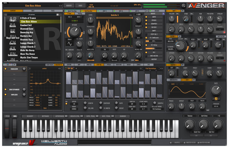 vengeance sound vps avenger synth free