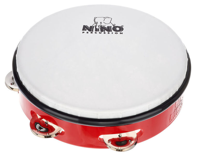 Nino 8" ABS Tamburine Red
