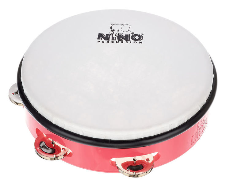 Nino 8" ABS Tamburine Pink