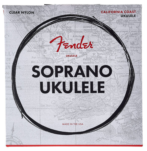 Fender 90s Soprano Ukulele Strings Thomann Ellada