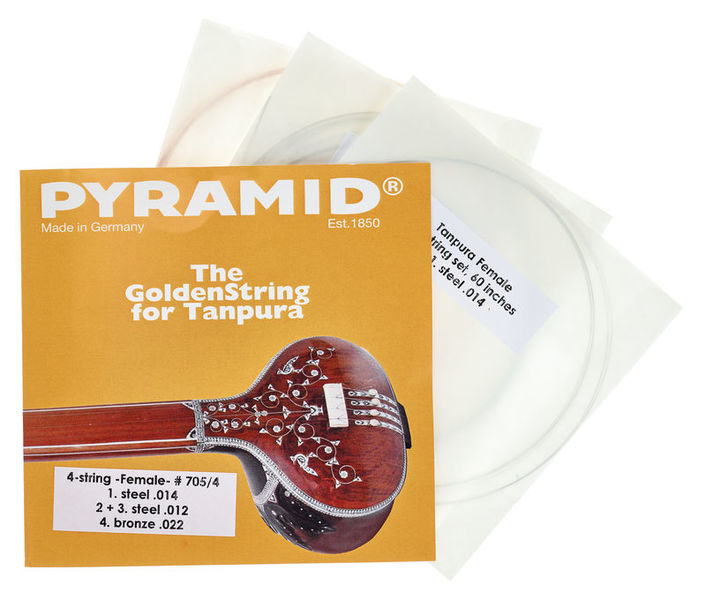 Pyramid 705/4 Tanpura Strings Ladies