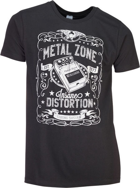 Boss T-Shirt Metal Zone S