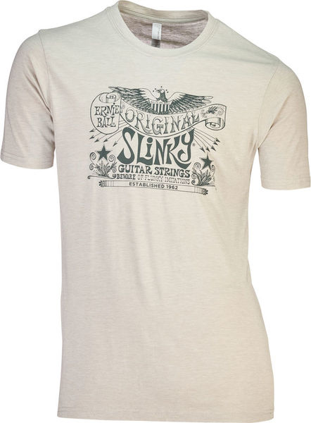 Ernie Ball T-Shirt Slinky Silver M