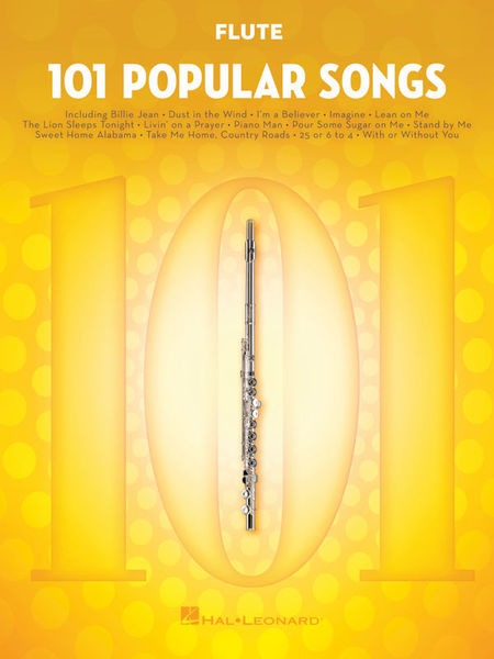 Hal Leonard 101 Popular Songs Flute