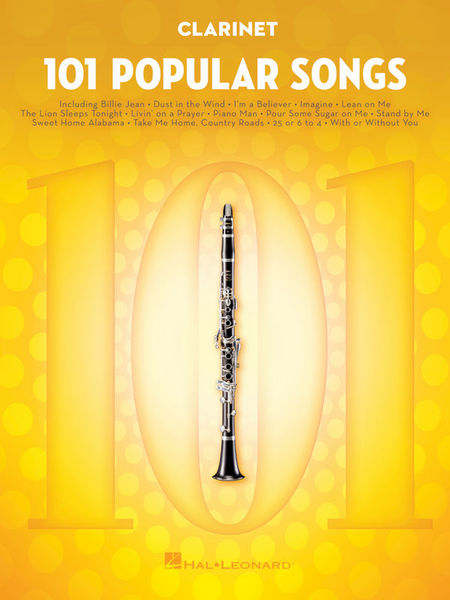 Hal Leonard 101 Popular Songs Clarinet