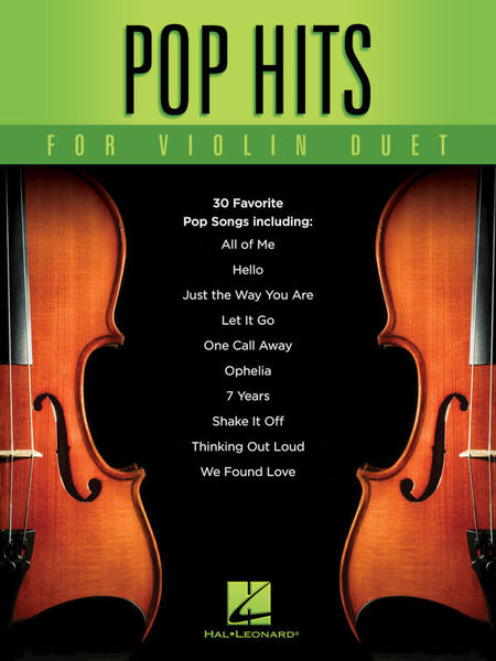 Hal Leonard Pop Hits for Violin Duet
