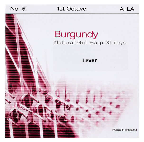 Bow Brand Burgundy 1st A Gut String No.5