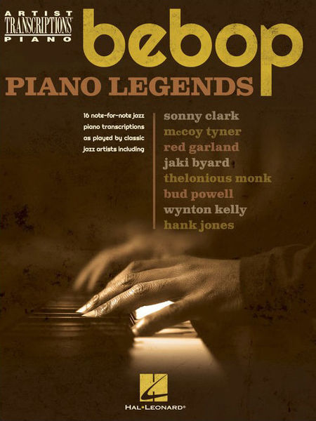 Hal Leonard Bebop Piano Legends