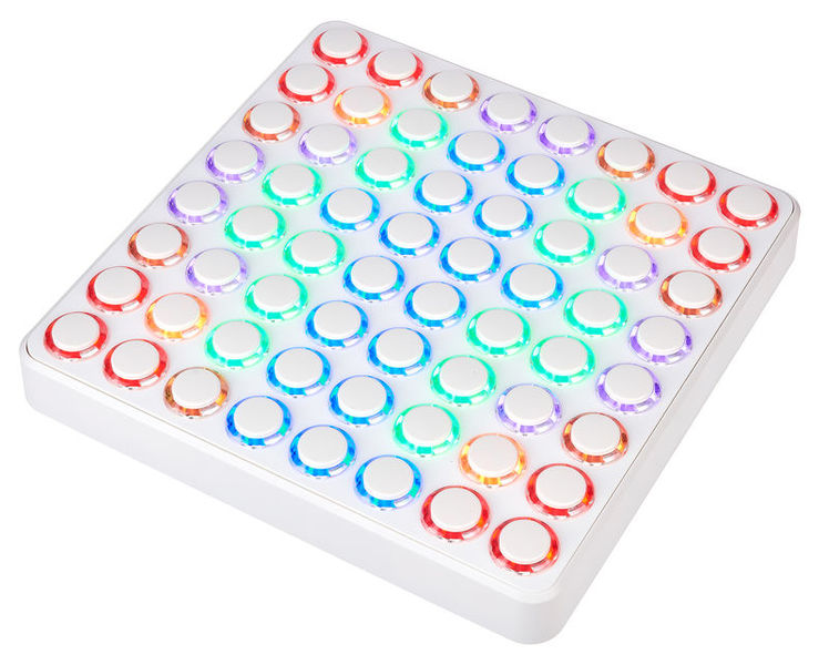DJ Techtools Midi Fighter 64 white