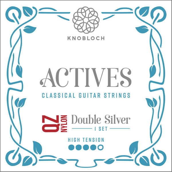 Knobloch Strings Double Silver Nylon 500ADQ
