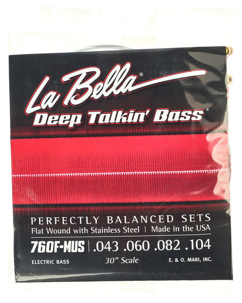 La Bella 760F-MUS Deep Talkin Bass