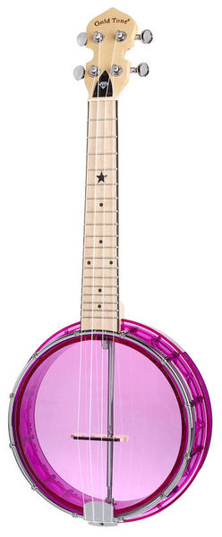 Gold Tone Little GEM Banjo Uke Amethyst