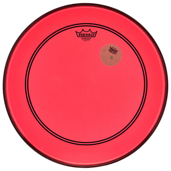Remo 18" P3 Colortone Batter Red