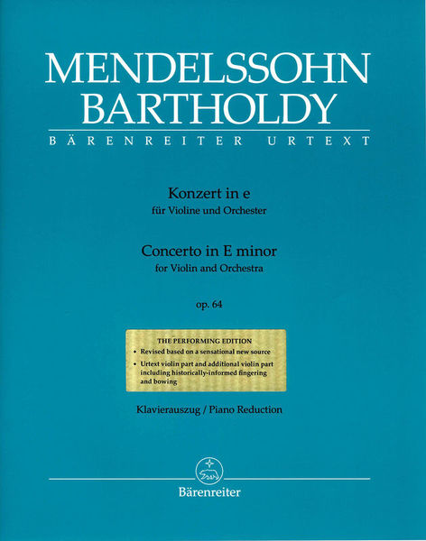 Bärenreiter Mendelssohn Concerto op.64