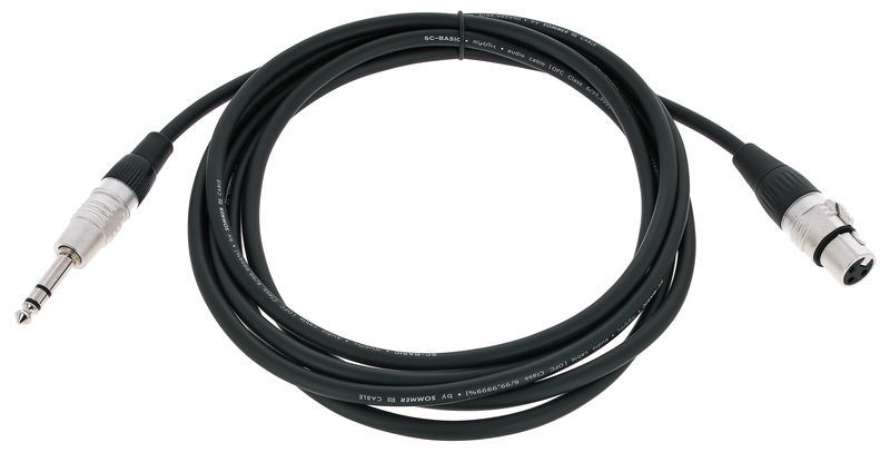 Sommer Cable Basic+ HBP-XF6S 3,0m