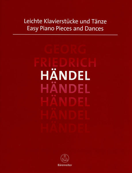 Bärenreiter Händel Easy Piano Pieces