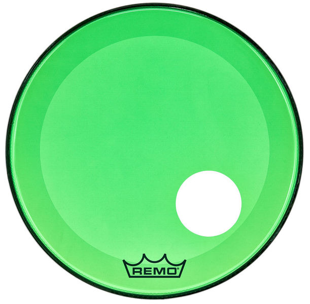 Remo 22" P3 Colortone Reso Green
