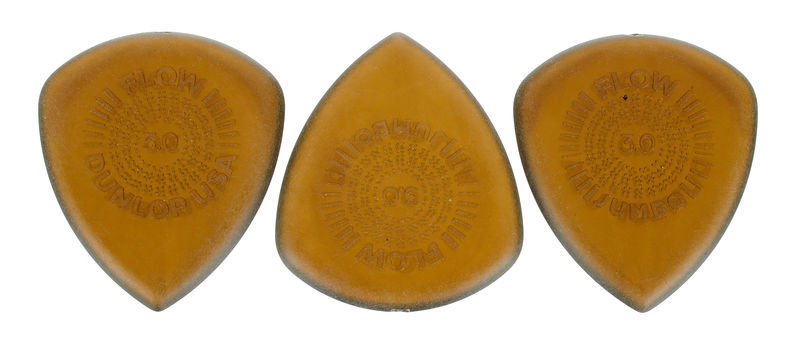Dunlop Flow Jumbo Picks 3.00 Olive