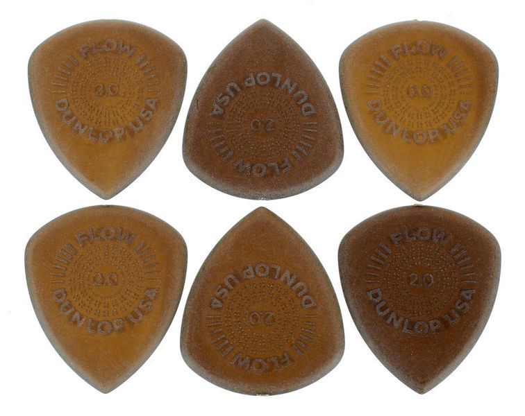 Dunlop Flow Standard Picks 2.00 olive