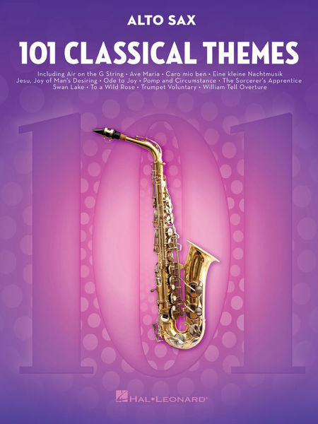 Hal Leonard 101 Classical Themes Alto Sax.