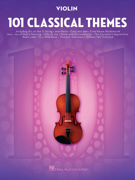 Hal Leonard 101 Classical Themes Violin