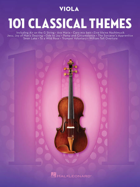 Hal Leonard 101 Classical Themes Viola
