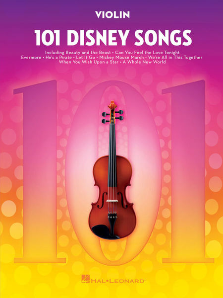 Hal Leonard 101 Disney Songs Violin