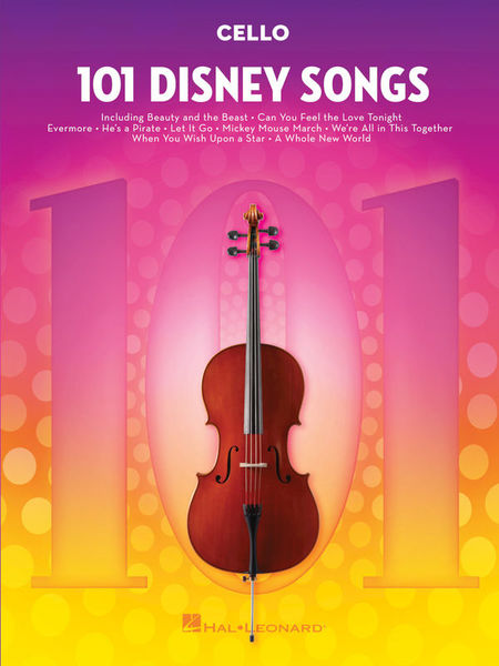 Hal Leonard 101 Disney Songs: Cello