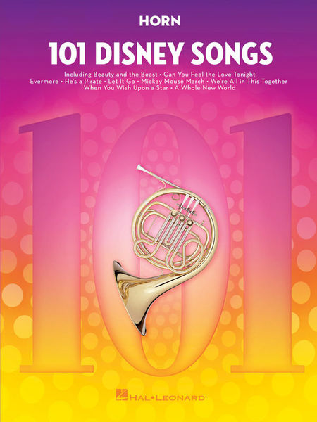 Hal Leonard 101 Disney Songs Horn