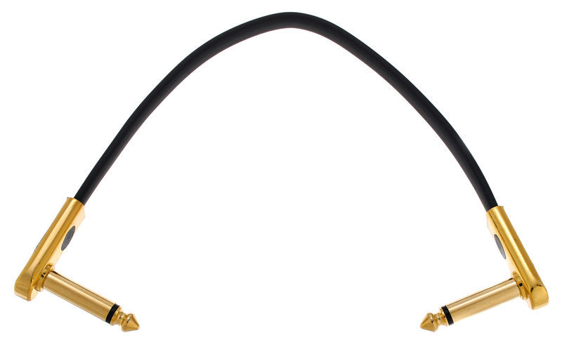 Harley Benton Pro-20 Gold Flat Patch Cable
