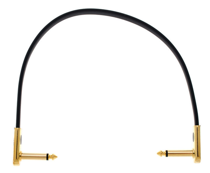 Harley Benton Pro-30 Gold Flat Patch Cable
