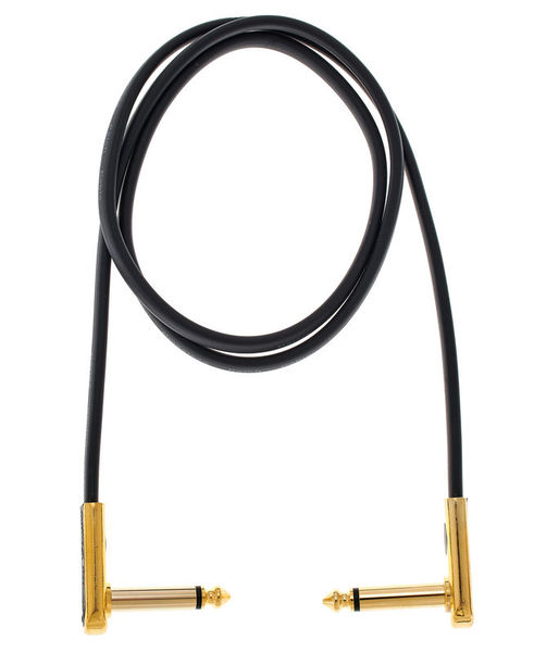 Harley Benton Pro-80 Gold Flat Patch Cable