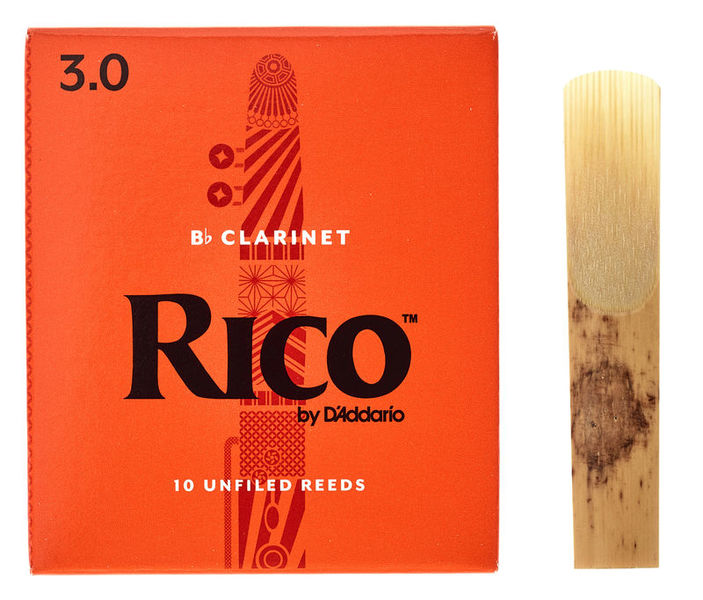 DAddario Woodwinds Rico Bb- Clar 3.0