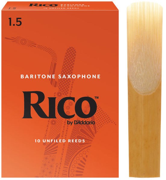 DAddario Woodwinds Rico Baritone Saxophone 1.5