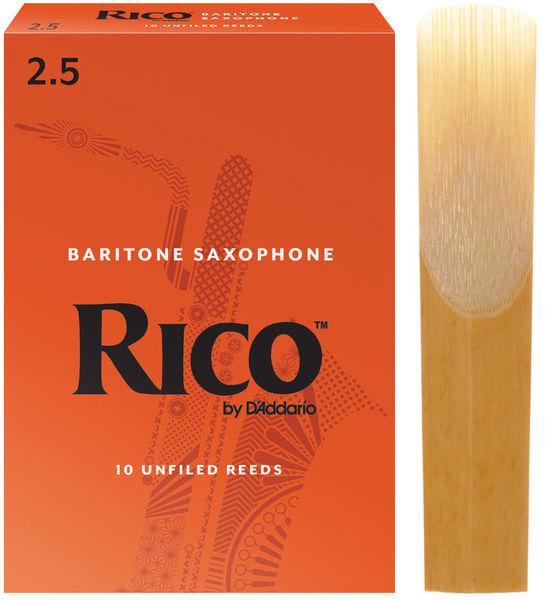 DAddario Woodwinds Rico Baritone Saxophone 2.5
