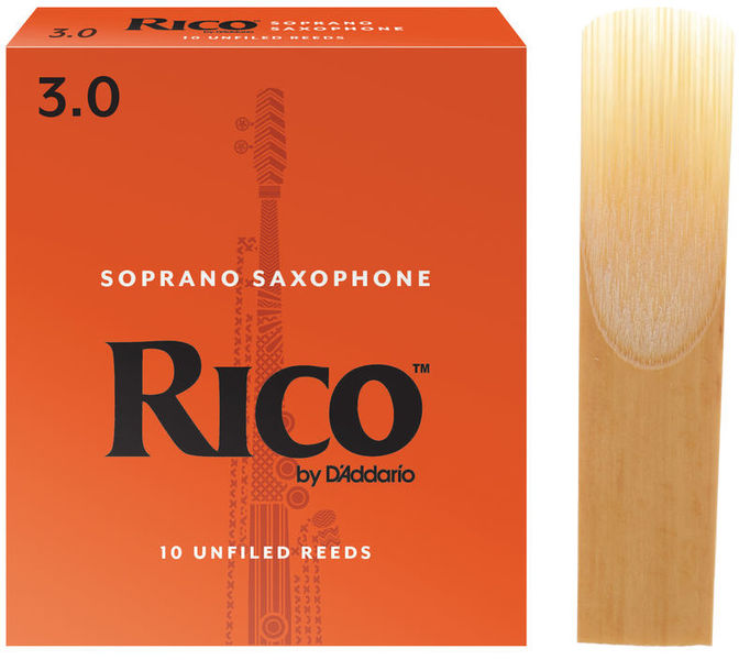 DAddario Woodwinds Rico Soprano Saxophone 3.0