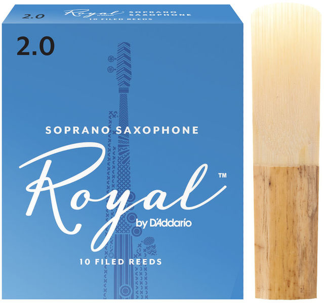 DAddario Woodwinds Royal Soprano Sax 2.0