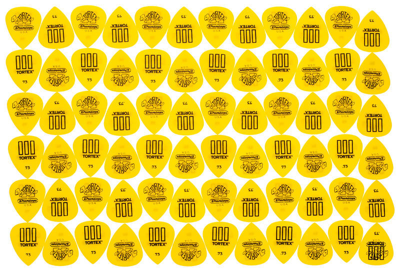 Dunlop Tortex III Riffle 073 Pack