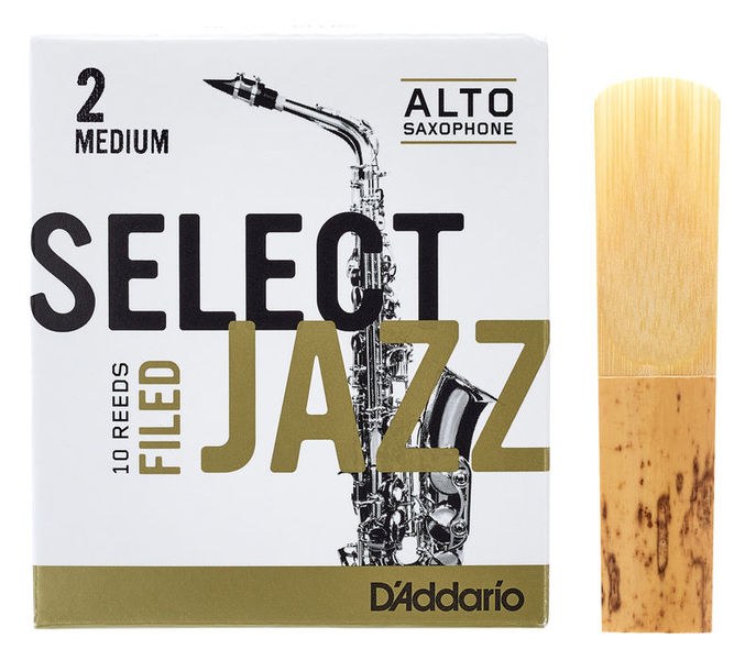 DAddario Woodwinds Select Jazz Filed Alto 2M