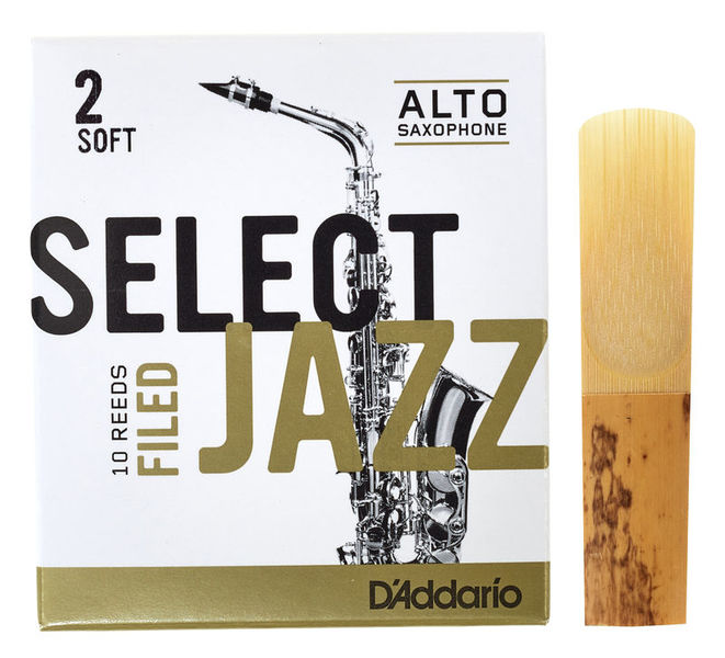 DAddario Woodwinds Select Jazz Filed Alto 2S