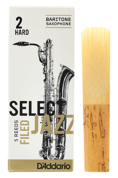 DAddario Woodwinds Select Jazz Filed Baritone 2H