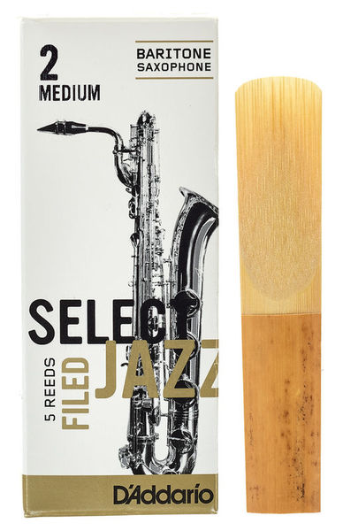 DAddario Woodwinds Select Jazz Filed Baritone 2M