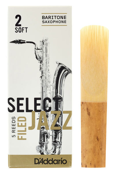 DAddario Woodwinds Select Jazz Filed Baritone 2S