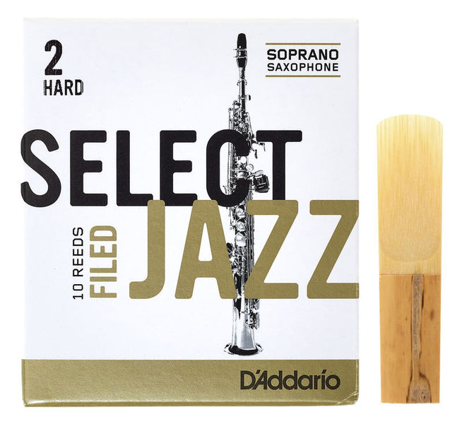 DAddario Woodwinds Select Jazz Filed Soprano 2H